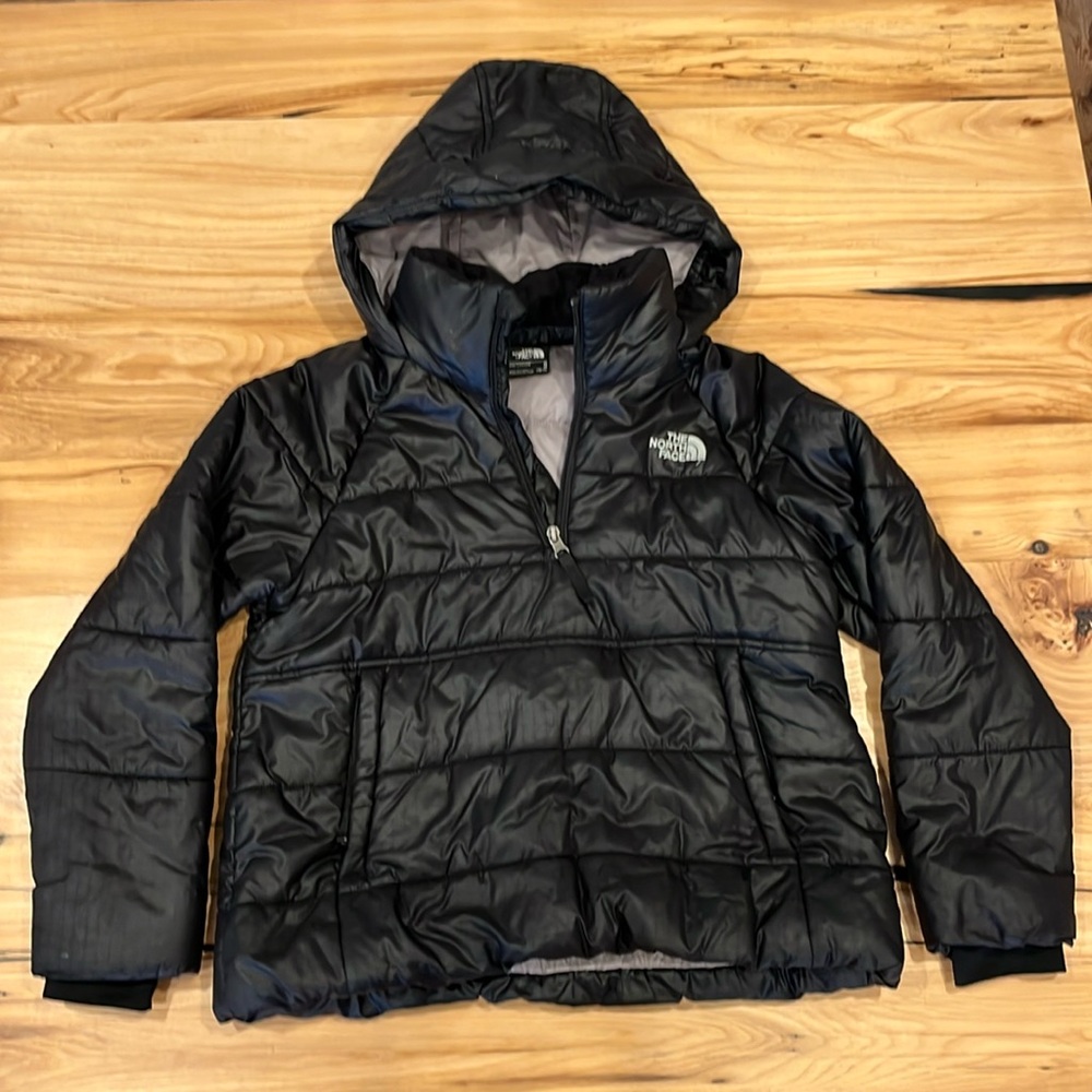 North Face Puffer ¼ Zip Jacket